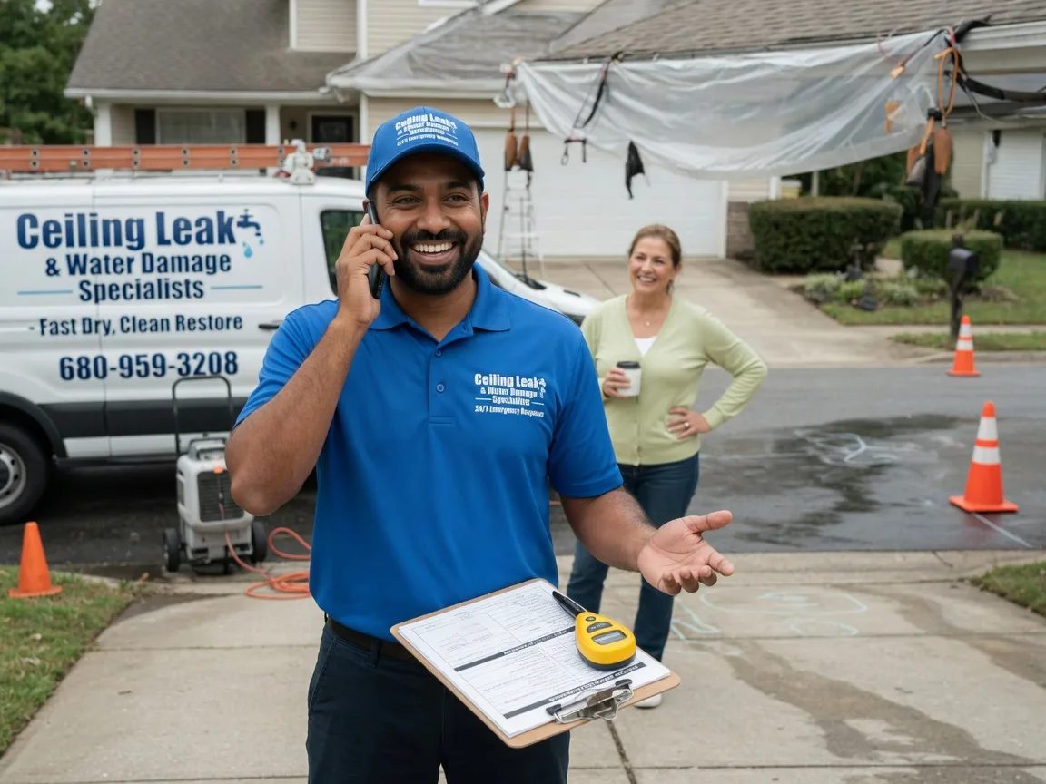 Ceiling Leak Cleanup Tuttle, ND FAQs